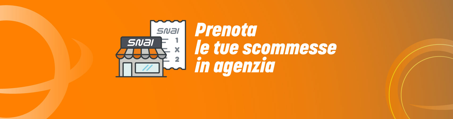 Prenota le tue scommesse in agenzia